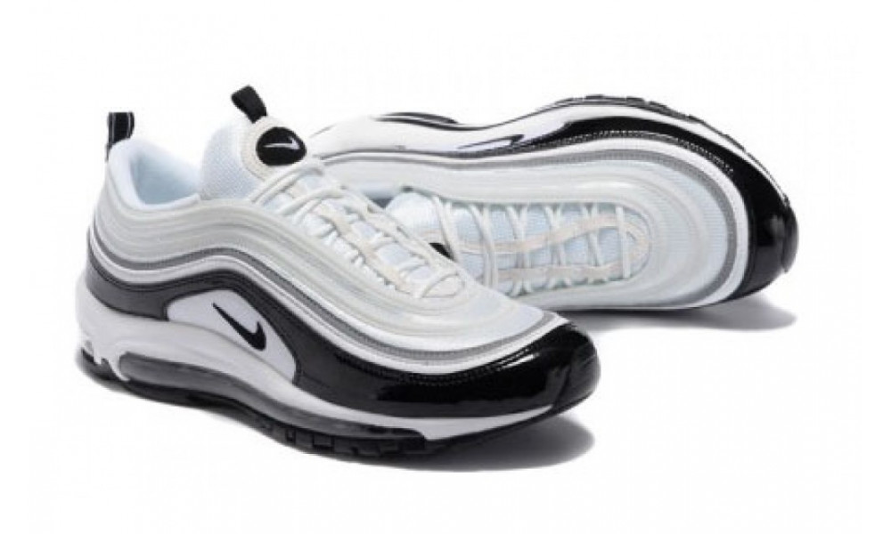 Black and white outlet nike 97